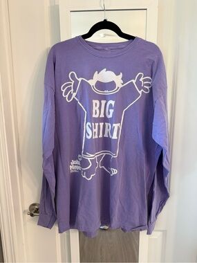 John Mayer Online Ceramics Big Shirt Long Sleeve Tee Purple Size L 2019 Tour